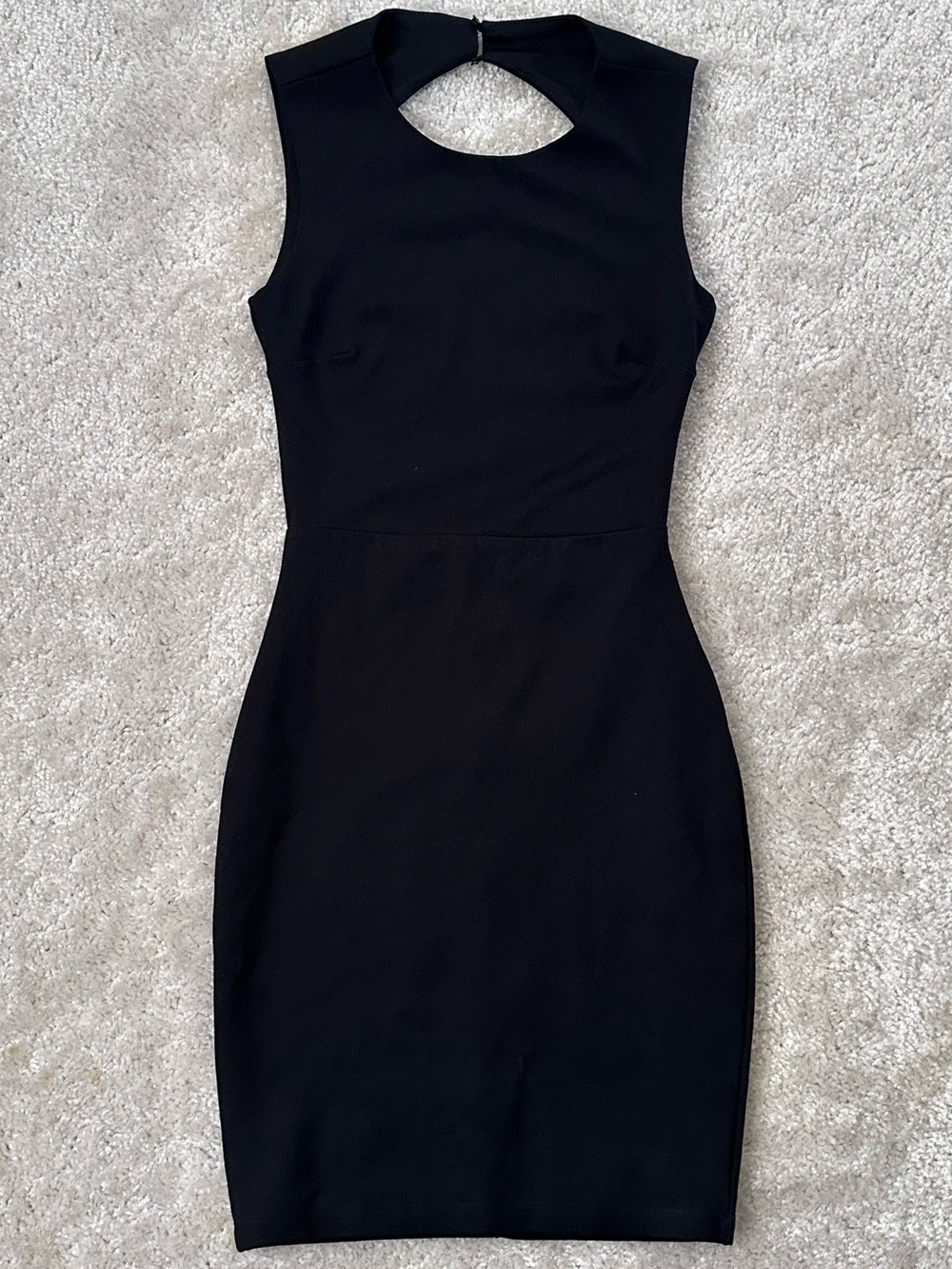 Lulu's - Sleeveless Keyhole Sheath Mini Dress